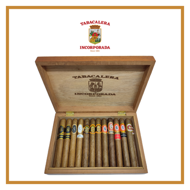 Wooden Box of 25 - Coronas Sampler Package