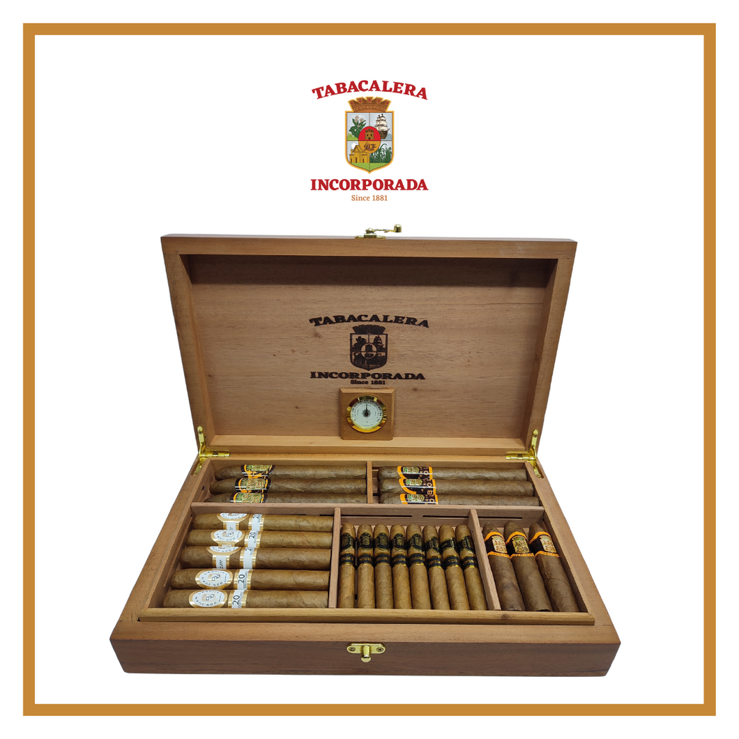 Small Solid Top Humidor Package