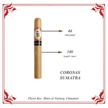 Tabacalera Coronas Sumatra Standard Box of 25