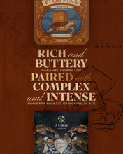 Tabacalera Flor Fina Caramel & Auro Don Papa Rum 70% Dark Chocolate
