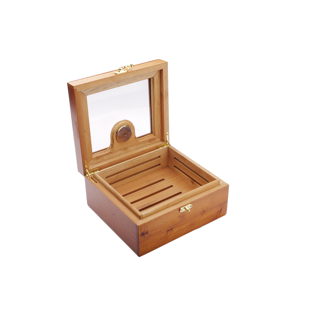 Mini Glass Top Humidor